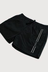 Swimming Shorts in Black Color with Paris Print