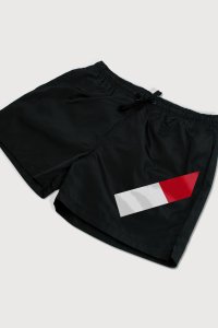 Swimming Shorts in Black Color with Just Minimal Print