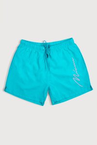 Swimming Shorts in Veraman Color with Miami Vice Society Print