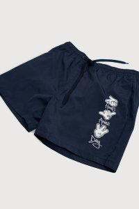 Swimming Shorts in Blue Color with Have A Nice Day Print
