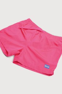 Swimming Shorts in Pink Color with Argentina Flag Print