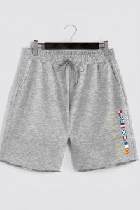 Shorts in Grey color with Monte Carlo stamp