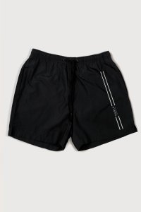 Swimming Shorts in Black Color with Paris Print