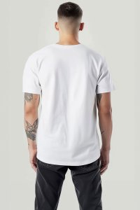 T-Shirt in White color with Saint Tropez Riviera Print