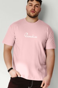 T-Shirt in Pink color with Your Own Paradise Print