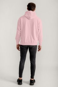 Hoodie in Pink Color with Teddys Opinion Print