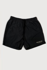 Swimming Shorts in Black Color with Charming But Dangerous Print