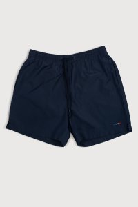 Swimming Shorts in Blue Color with French Stripe Print