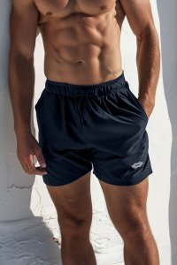 Swimming Shorts in Blue Color with Yacht Knot Print