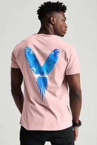 T-Shirt in Pink color with Your Own Paradise Print