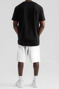 Shorts in White color with Monte Carlo stamp
