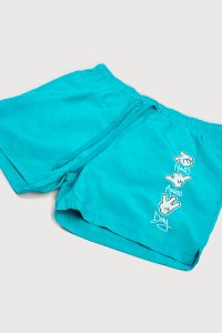 Swimming Shorts in Veraman Color with Have A Nice Day Print