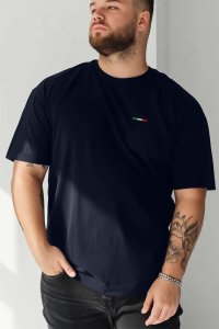 T-Shirt in Blue color with Italian Stripe Print