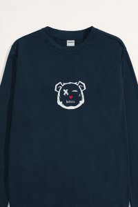 Sweatshirt in Blue Color with Dare To Dream Print