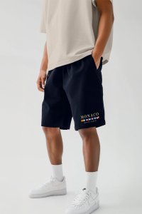 Shorts in Blue color with Monte Carlo stamp
