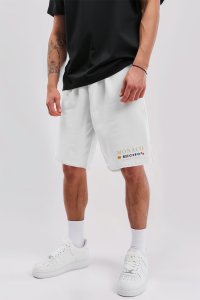 Shorts in White color with Monte Carlo stamp