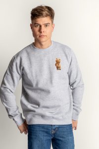 Sweatshirt in Grey Color with Everyones Got An Opinion Print