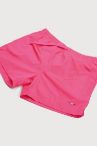 Swimming Shorts in Pink Color with Italian Stripe Print