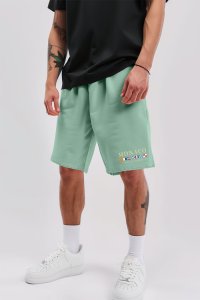 Shorts in Light Green color with Monte Carlo stamp
