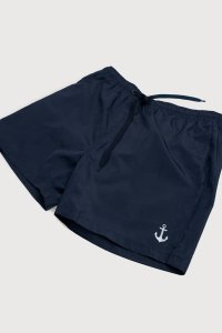 Swimming Shorts in Blue Color with Anchor Print