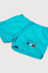 Swimming Shorts in Veraman Color with Paris La Vie Print
