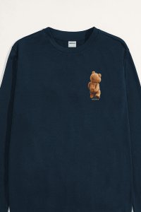 Sweatshirt in Blue Color with Everyones Got An Opinion Print