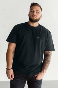 T-Shirt in Iron Grey color with Italian Stripe Print