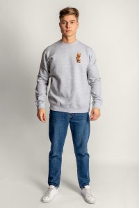 Sweatshirt in Grey Color with Everyones Got An Opinion Print
