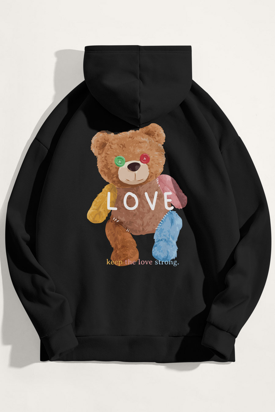 Hoodie in Black Color with Lovely Teddy Print crop1-hoodie_back-isolated-flat-lay-aa-back_g0_black_0262.jpg