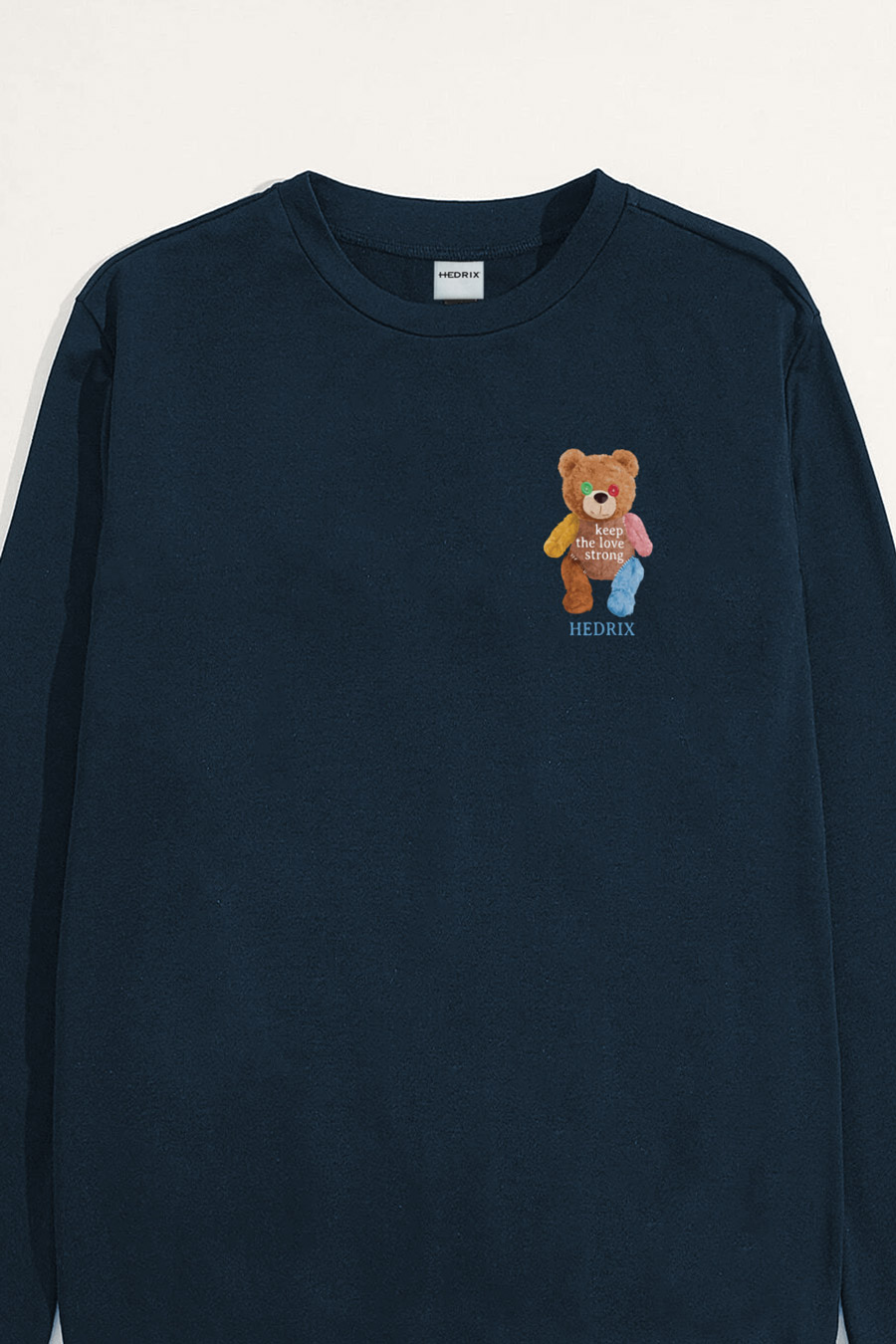 Sweatshirt in Blue Color with Lovely Teddy Print crop1-sweatshirt_front-isolated-flat-lay-aa_g0_blue_0262.jpg
