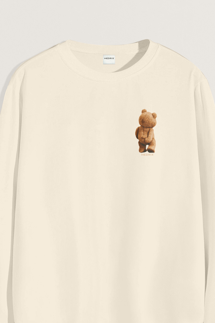 Sweatshirt in Ecru Color with Everyones Got An Opinion Print crop1-sweatshirt_front-isolated-flat-lay-aa_g0_ecru_0265.jpg