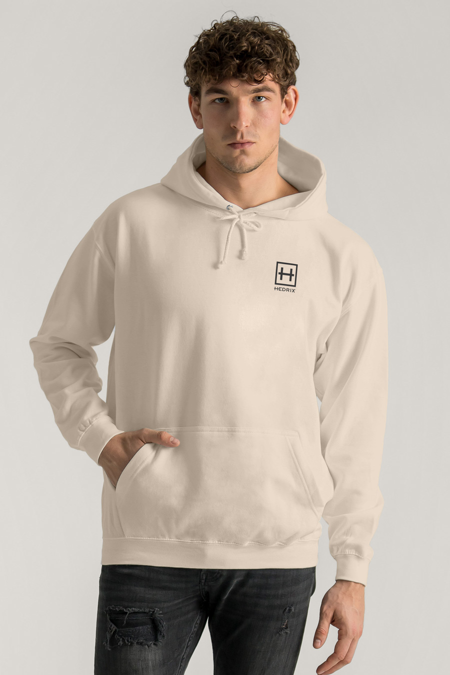 Hoodie in Ecru Color with Hedrix Athletic Dept Print crop2-hedrix-hoodies-xd_g9_ecru_0248.jpg