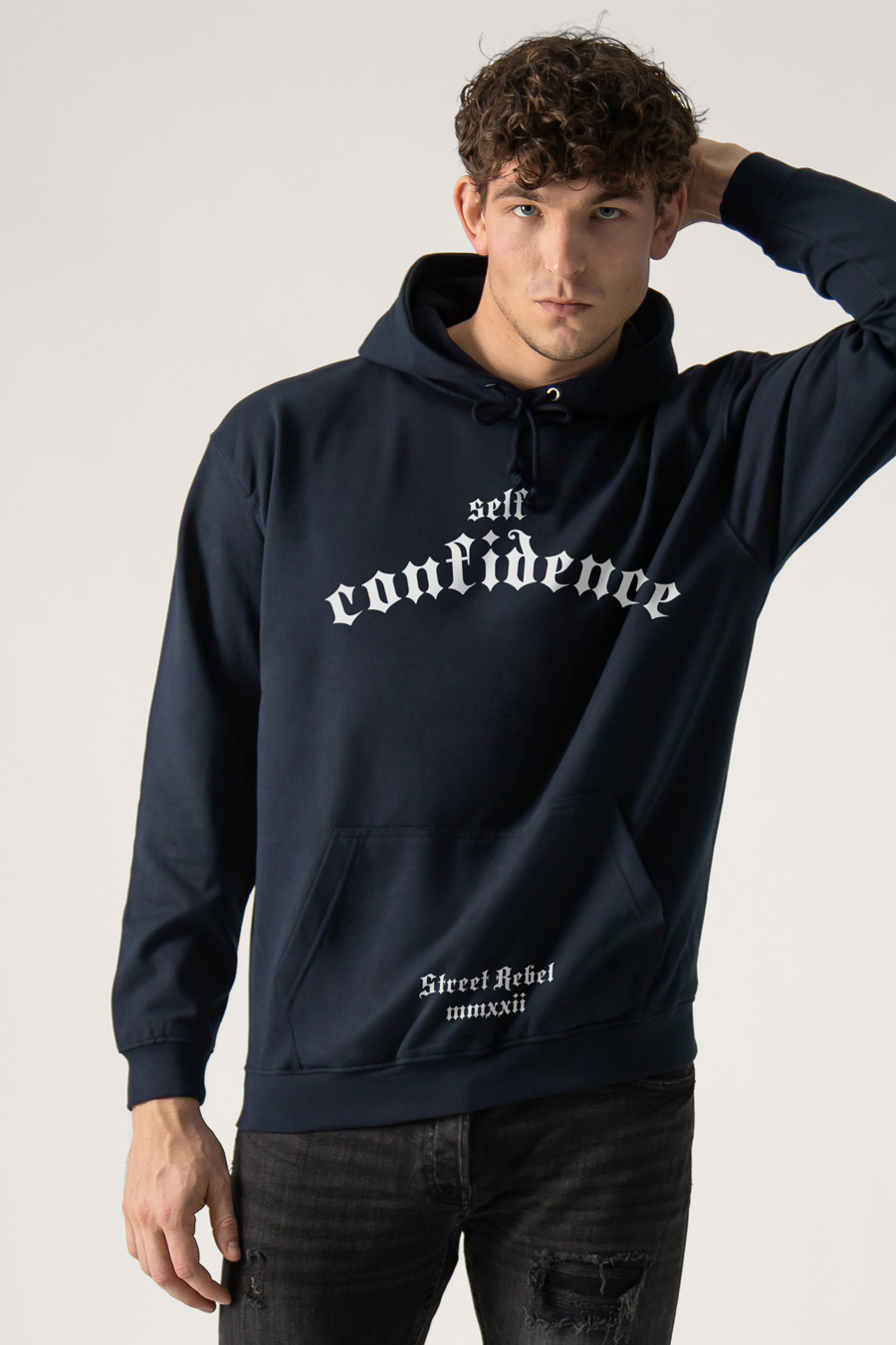 Hoodie in Blue Color with Self Confidence Print crop2-hedrix-hoodies-xf_g9_blue_0236.jpg