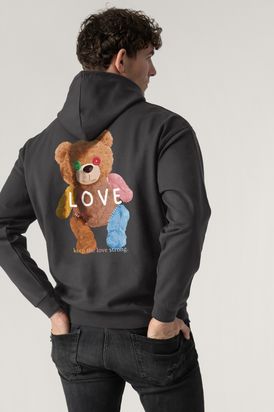 Hoodie in Iron Grey Color with Lovely Teddy Print crop2-hedrix-hoodies-xf_g9_iron-gray_0262.jpg