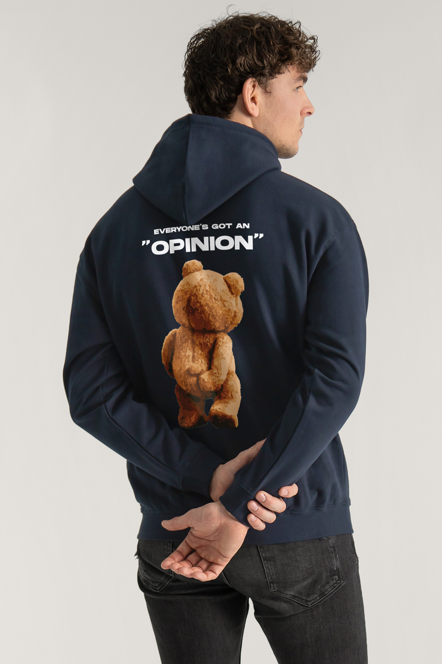 Hoodie in Blue Color with Everyones Got An Opinion Print crop2-hedrix-hoodies-xj_g9_blue_0265.jpg