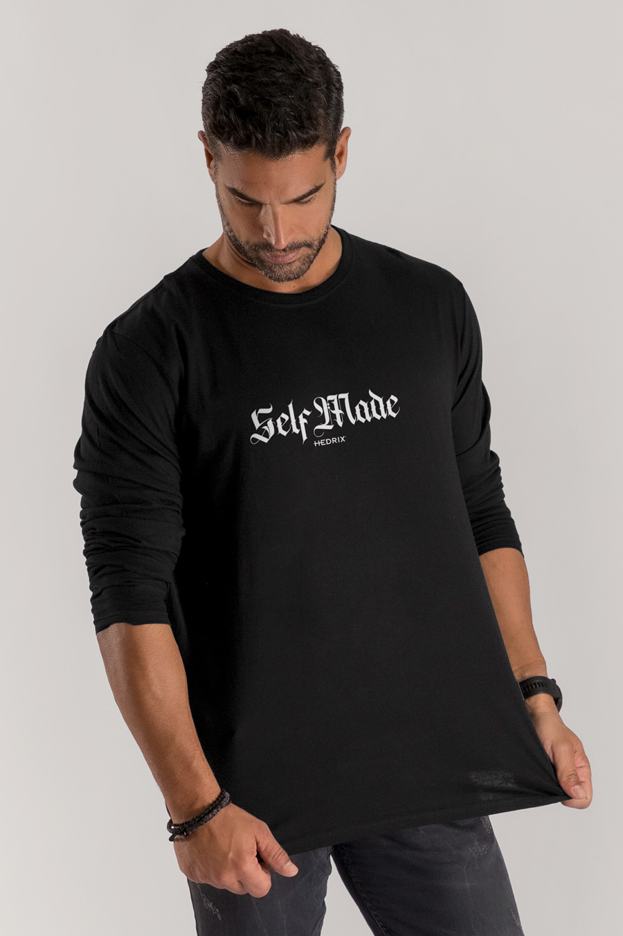 Long Sleeve T-shirt in Black Color with Self Made Man Print crop2-hedrix-longsleeve-ai_g7_black_0228.jpg