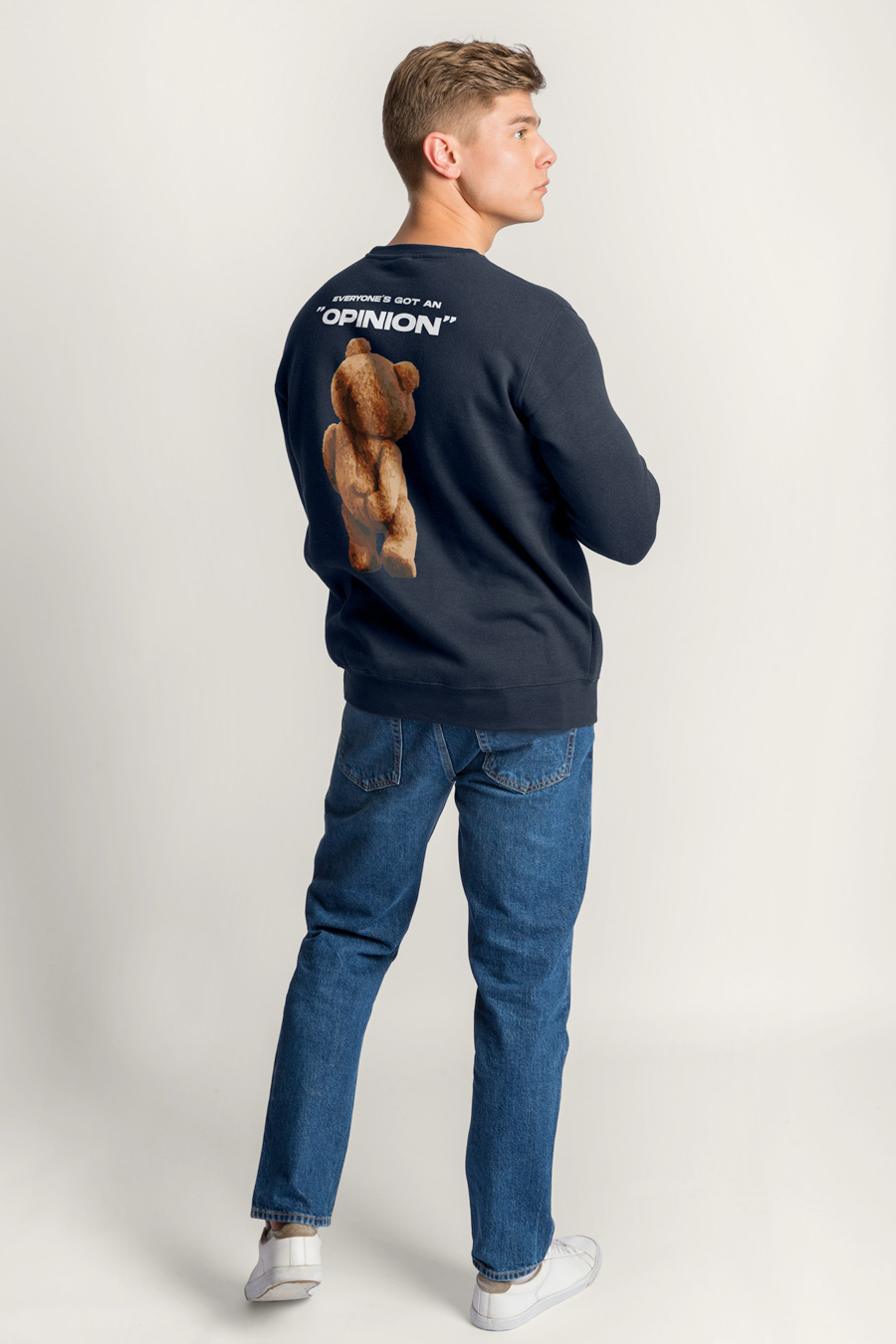 Sweatshirt in Blue Color with Everyones Got An Opinion Print full-hedrix-sweatshirt-ah_g6_blue_0265.jpg