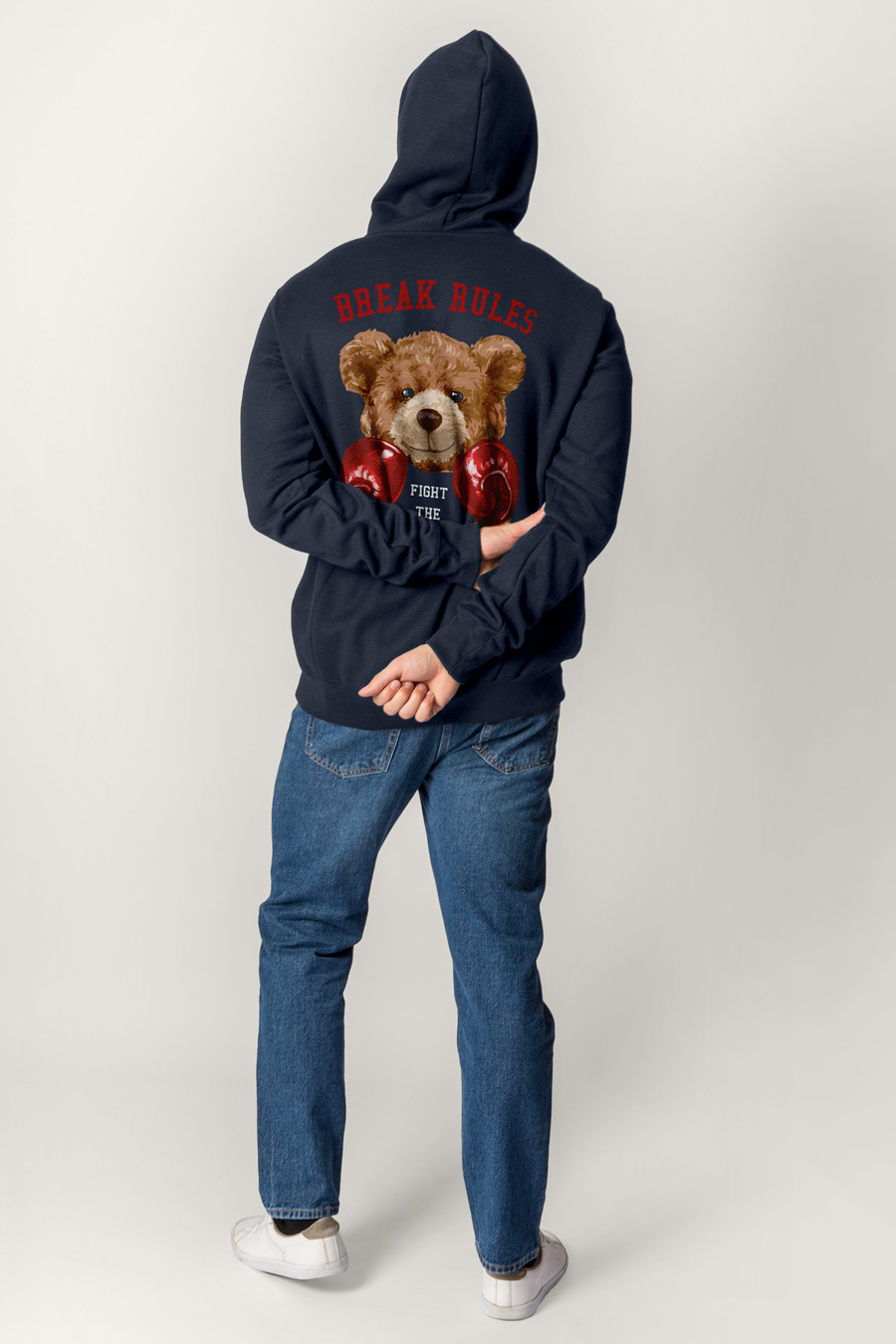 Zip-Up Hoodie in Blue color with Boxer Teddy stamp full-hedrix-zippers-ak_g6_blue_0109.jpg