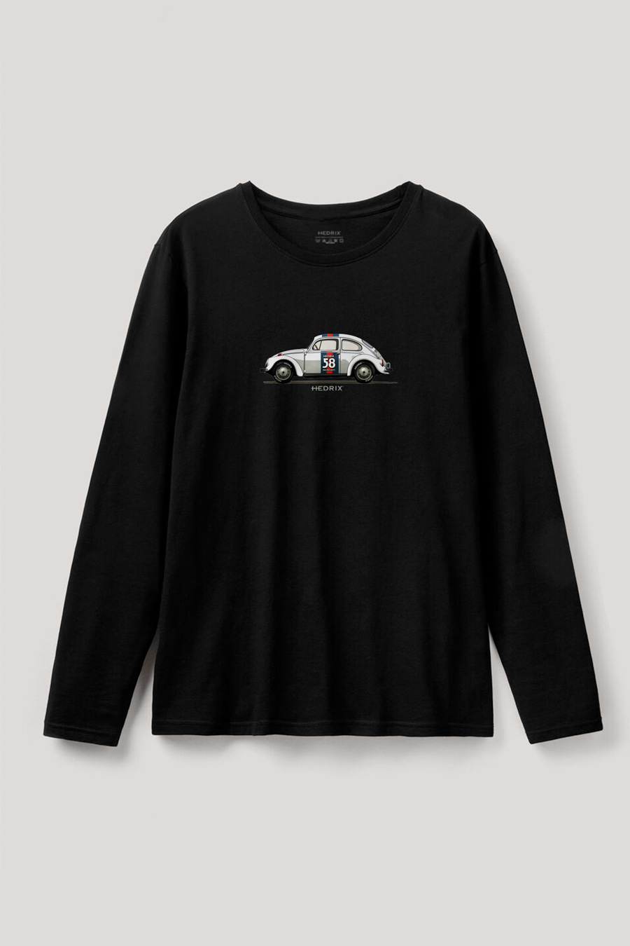 Long Sleeve T-shirt in Black Color with Fastest Beetle Print full-longsleeve_front-isolated-flat-lay-aa_g0_black_0215.jpg