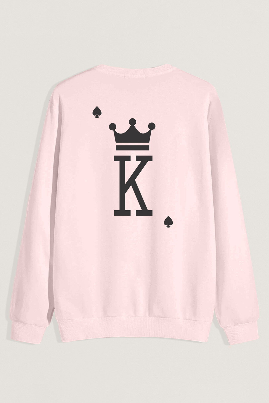 Sweatshirt in Pink Color with King Print full-sweatshirt_back-isolated-flat-lay-aa-back_g0_pink_0275.jpg