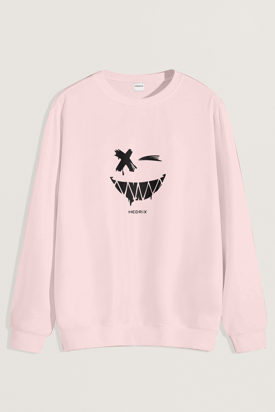 Sweatshirt in Pink Color with Angry Smiley Print full-sweatshirt_front-isolated-flat-lay-aa_g0_pink_0239.jpg