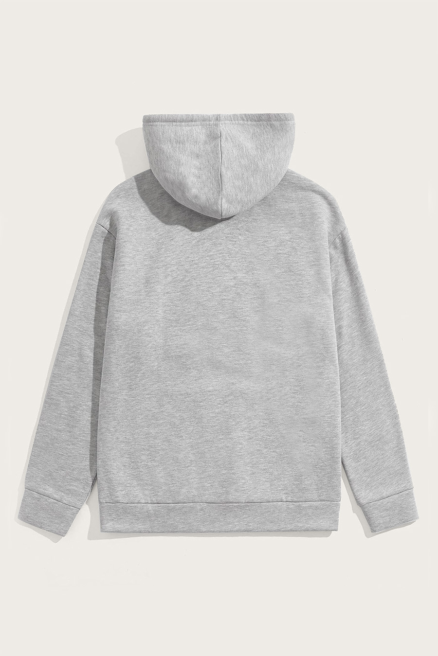 Hoodie in Grey Color with Gamers Grind Print hoodie-flat-lay-aa-back_g0_grey_static.jpg