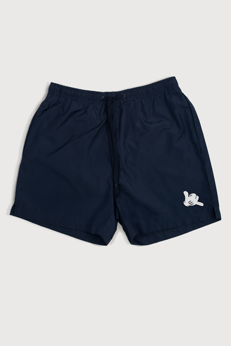 Swimming Shorts in Blue Color with Mad Surfer Print swimwear-a-isolated-front-full-blue-1284.jpg