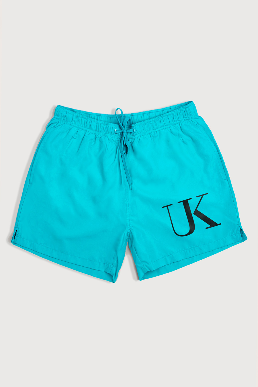 Swimming Shorts in Veraman Color with UK Logo Oversized Print swimwear-a-isolated-front-full-veraman-1231.jpg