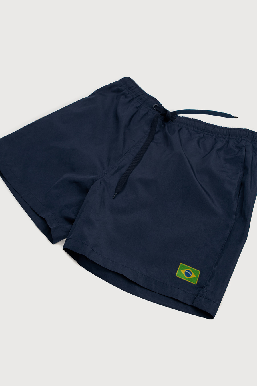 Swimming Shorts in Blue Color with Brazil Flag Print swimwear-a-isolated-front-zoom1-blue-1176.jpg