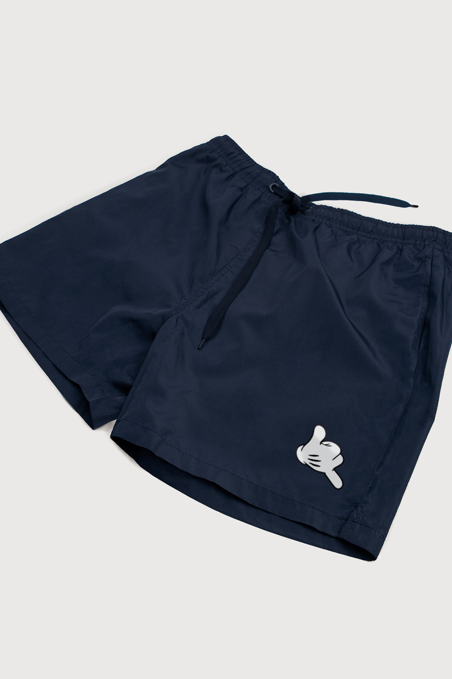 Swimming Shorts in Blue Color with Mad Surfer Print swimwear-a-isolated-front-zoom1-blue-1284.jpg